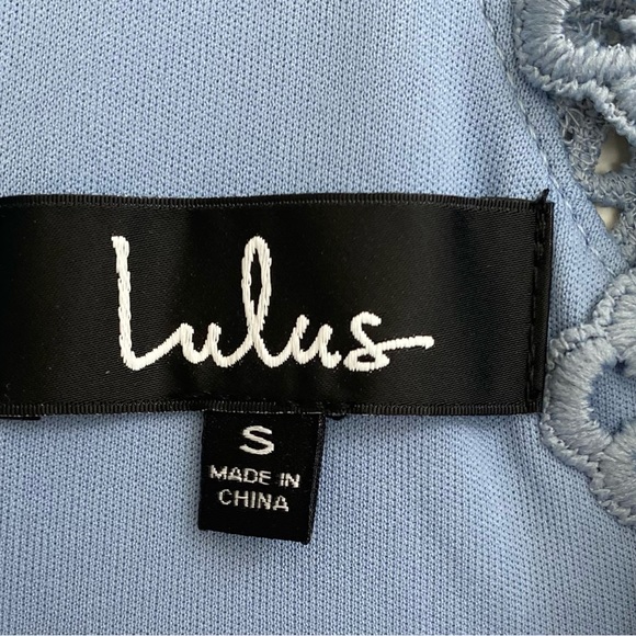 Lulus This is Love Slate Blue Lace Maxi
Dress - Picture 9 of 9